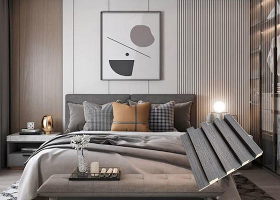 WPC Wall Panel Luxury Hollow Wood Plastic Wall Cladding Untuk Dekorasi Rumah