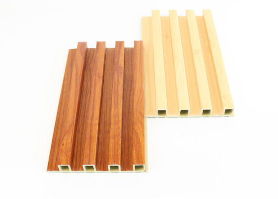 Kayu Plastik Komposit Panel Dinding WPC Dekorasi Interior Wall Cladding WPC