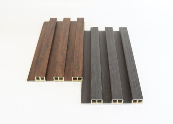 Kayu Plastik Komposit Panel Dinding WPC Dekorasi Interior Wall Cladding WPC