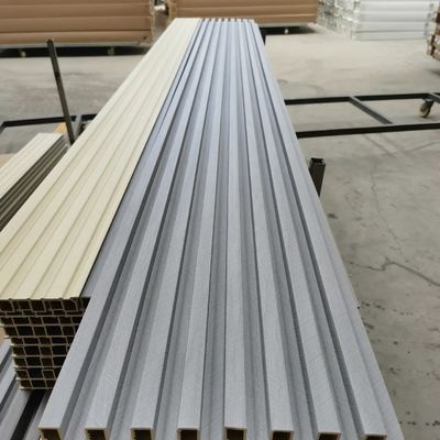 Kayu Alternatif Indoor 195x28mm Panel Dinding WPC Interior Panel Dinding Dekoratif WPC