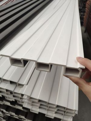 Kayu Alternatif Indoor 195x28mm Panel Dinding WPC Interior Panel Dinding Dekoratif WPC