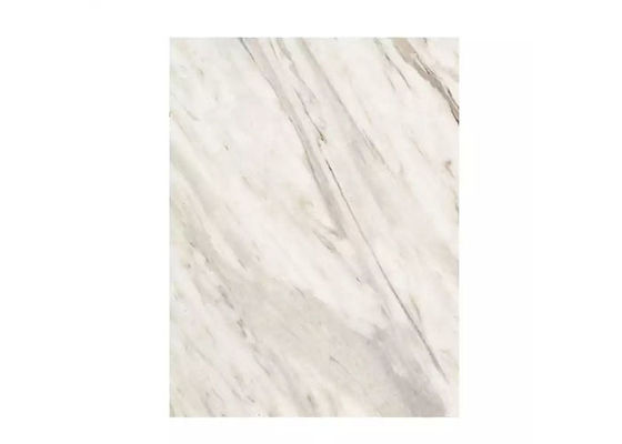 Lembar Marmer PVC Mengkilap Tinggi 1220x2900mm Plastik Papan Dekoratif Dinding Fleksibel