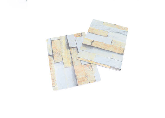 3D Printing Dinding Plastik UV Marmer Panel PVC Dekorasi Interior