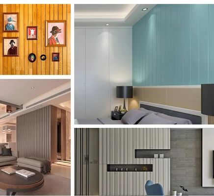 Panel Dinding WPC Interior Tahan Air untuk Dekorasi Dinding Dalam Ruangan Pemasangan Mudah dan Bebas Perawatan