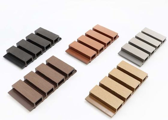 Exterior 3D Wall Panel 140mm - 160mm Wood Grain WPC Wall Siding