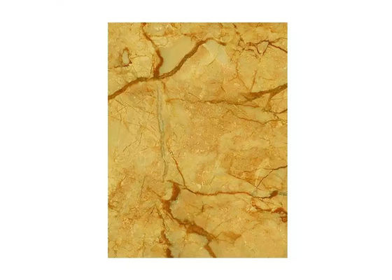 Dekorasi Dinding UV Tahan Tahan Air Lembar Alternatif Marmer UV Untuk Kamar Mandi