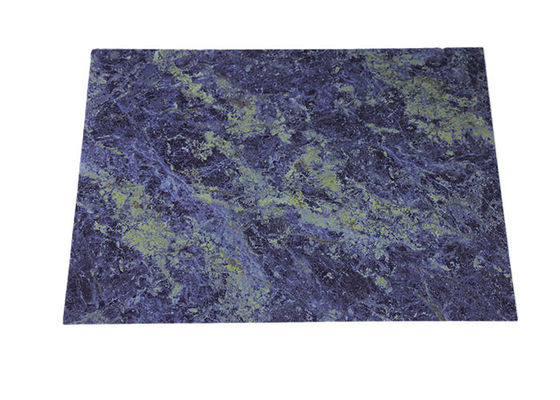 Dekorasi Dinding UV Tahan Tahan Air Lembar Alternatif Marmer UV Untuk Kamar Mandi