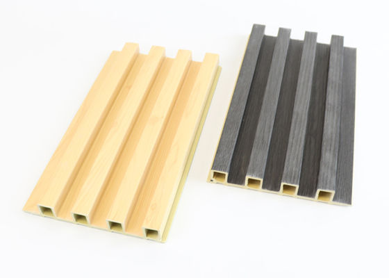 Kayu Plastik Komposit Interior Panel Dinding WPC Panel Dinding WPC Dalam Ruangan