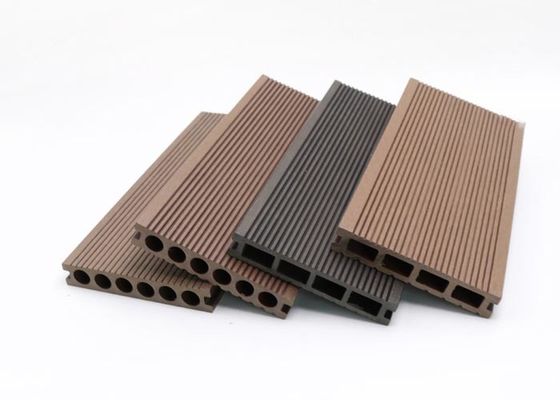 Co Exterior Exterior WPC Decking Hollow Composite Decking Board