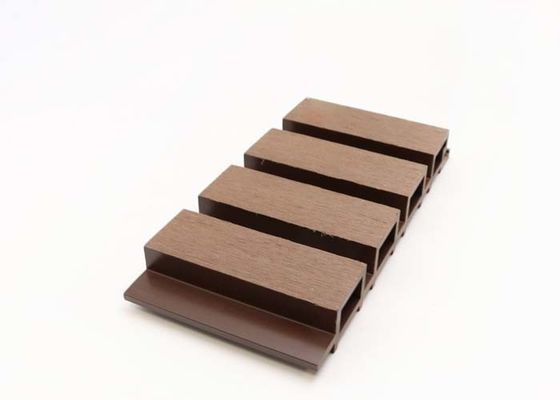 Kayu Plastik Komposit Lantai Eksterior Panel Dinding WPC Wpc Decking Outdoor Garden