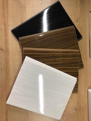 Papan Plafon PVC Laminasi Panel PVC Putih Murni Panel Dinding Plafon PVC Matte Putih