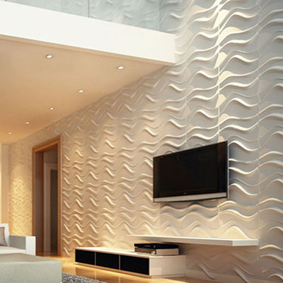 Panel Dinding Seni Geometris Dekoratif Panel Dinding 3D Panel Dinding PVC 3D
