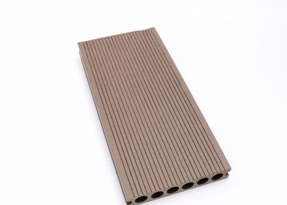 Lantai Luar Ramah Lingkungan Kayu WPC Decking Anti Busuk