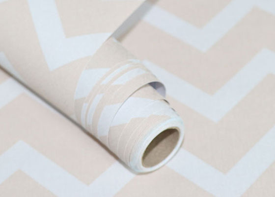 Kayu alami 3D Wallpaper Sticker Roll PVC Self Adhesive Kamar Mandi Removable wallpaper