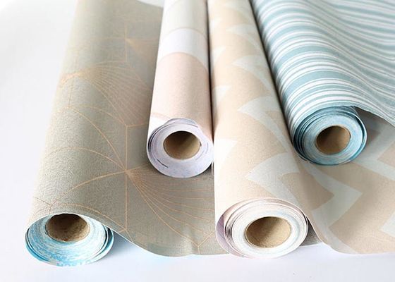 Waterproof PVC Wallpaper Sticker Roll 45cm 60cm Dekoratif