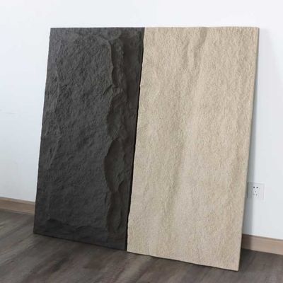 Polyurethane PU Stone Panel Wall Faux Ringan 120 * 60cm