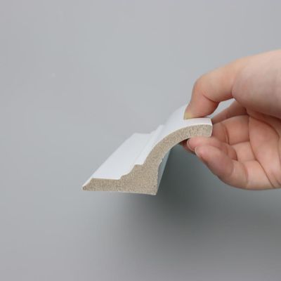 Waterproof Polystyrene Skirting Board 3m PS Mouldings Untuk Dinding Interior