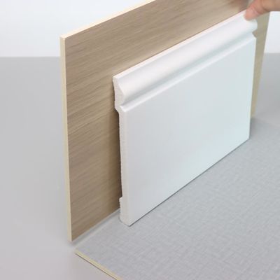 Waterproof Polystyrene Skirting Board 3m PS Mouldings Untuk Dinding Interior