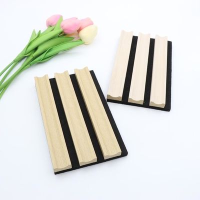 600mm Polyester Fiber Self Adhesive Acoustic Panel Untuk Bioskop Rumah