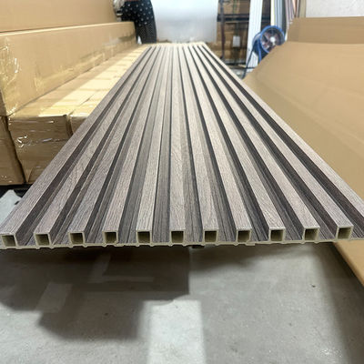 WPC Panel Dinding Wpc Kayu Biji Laminasi Indoor Untuk Dekorasi Interior