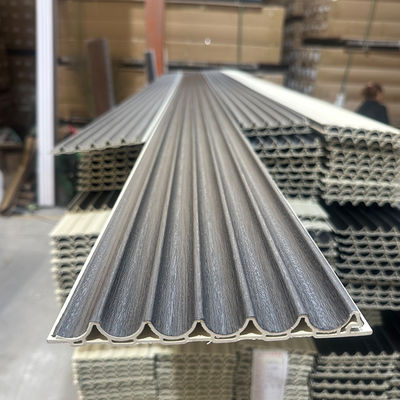 WPC Panel Dinding Wpc Kayu Biji Laminasi Indoor Untuk Dekorasi Interior