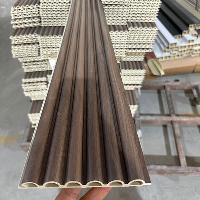 WPC Panel Dinding Wpc Kayu Biji Laminasi Indoor Untuk Dekorasi Interior