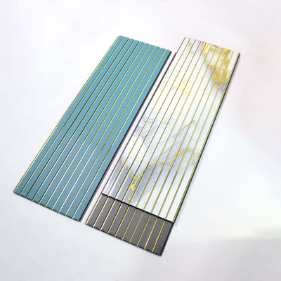 Panel Langit-langit PVC Dekorasi Rumah Modern Sebagai Papan Dinding 3D Tekstur Panel Dinding PVC Untuk Ruang Tamu Fitur Dinding Kamar Tidur