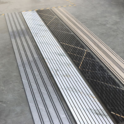 Panel langit-langit PVC berpola marmer digunakan sebagai papan dinding Dekorasi dinding mewah modern Alternatif ringan untuk panel dinding batu