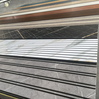 Panel Dinding PVC Tahan Air Tahan Api Ringan Pemasangan Mudah Papan Dinding Interior Eksterior Untuk Kamar Mandi Dapur Ruang Tamu