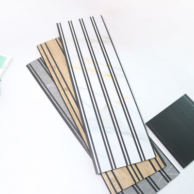 Panel Dinding PVC Tahan Air Tahan Api Ringan Pemasangan Mudah Papan Dinding Interior Eksterior Untuk Kamar Mandi Dapur Ruang Tamu