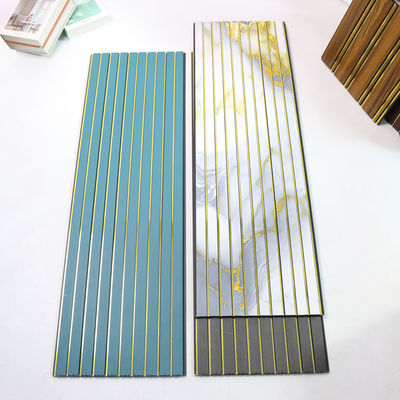 Panel dinding PVC kelas komersial Daya tahan tinggi Papan dinding tahan kelembaban Untuk kantor toko Restoran Hotel dinding