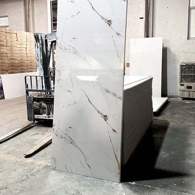 Panel dinding shower PVC tahan air ramah lingkungan Permukaan mudah bersih