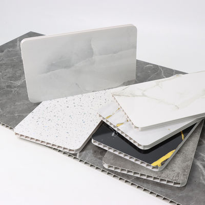 Panel dinding kamar mandi PVC permukaan bertekstur anti slip tahan goresan