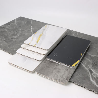 Modern 3D Pattern Fireproof PVC Shower Wall Panel Bahan renovasi kamar mandi mewah