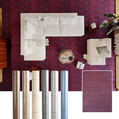 Stiker Lantai Vinyl Perekat Diri Premium 0.3mm Untuk Rumah Kantor