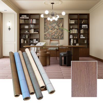 Film Lantai Dekoratif yang Mudah Dipasang dan Dilepas dengan Pola Realistis