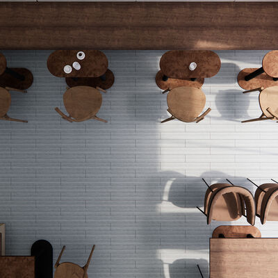 Film Lantai Dekoratif yang Mudah Dipasang dan Dilepas dengan Pola Realistis