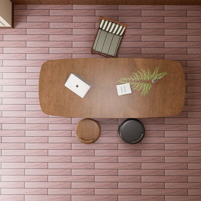 Mudah Dipasang Dan Dilepas Stiker Lantai Perawatan Rendah Tahan Air Pudar Pemakaian Sehari-hari Untuk Keindahan Tahan Lama