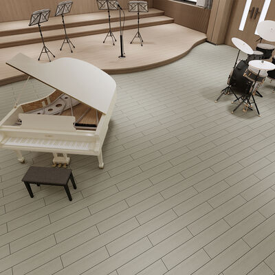 0.7mm Adhesive Floor Sticker Kork Atau Soft Texture Pattern