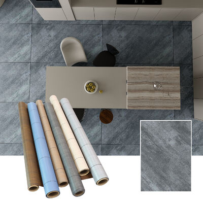 0.5mm Eco Friendly Pvc Self Adhesive Floor Sticker Bahan Dekorasi