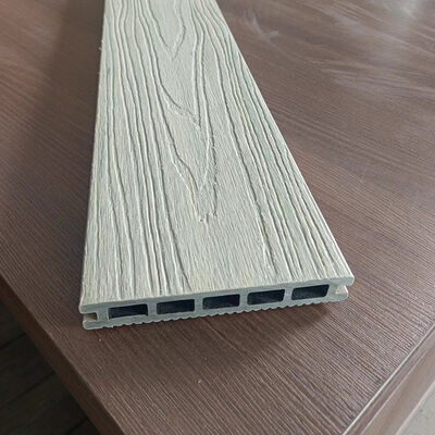 Panel dinding eksterior WPC Outdoor Wood Plastic Composite dengan ketahanan cuaca dan pemasangan yang mudah