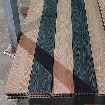 Panel dinding eksterior WPC Outdoor Wood Plastic Composite dengan ketahanan cuaca dan pemasangan yang mudah