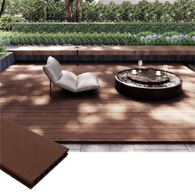 Outdoor Waterproof WPC Decking Boards untuk kolam renang dan proyek lanskap dengan ketahanan cuaca