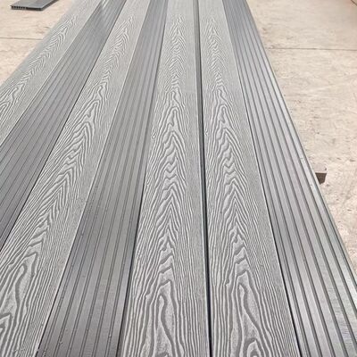 Nyaman untuk Memasang Ubin Lantai Piso Deck Wpc Decking Wpc 40x40 untuk Decking Teras