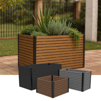 Tempat Tidur Kebun Tinggi yang awet Untuk Patio Backyard Outdoor Planting Garden Landscaping