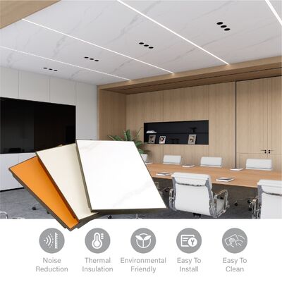 Lampu Tinggi Kekuatan 9mm Aluminium Honeycomb Sheets Untuk Wall Cladding