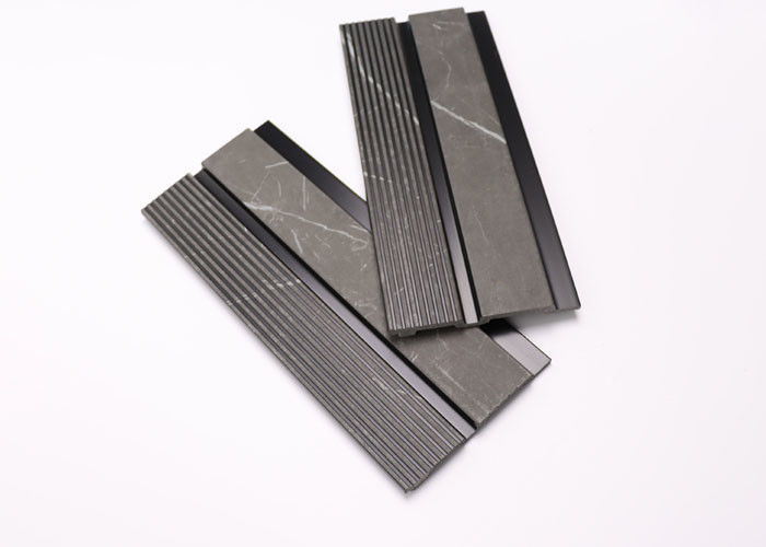 Panel Dinding Polystyrene Tahan Air Interior Papan Dinding Biji-bijian Kayu Dekoratif