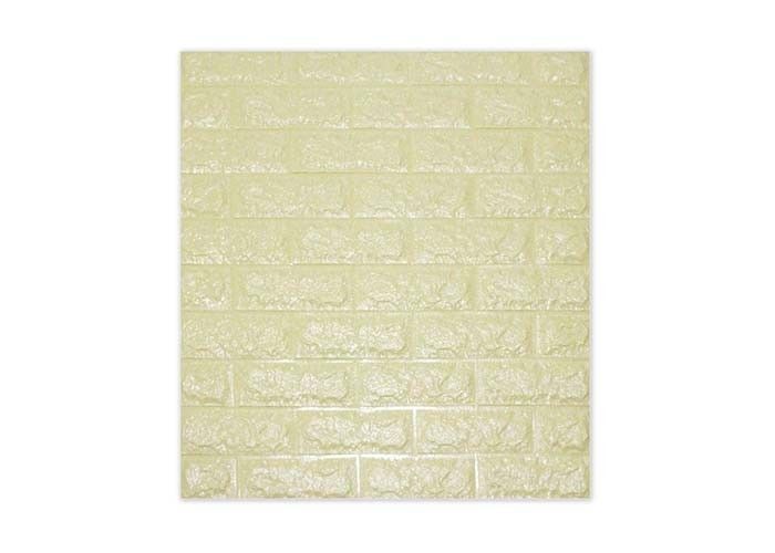 Self Adhesive PE Foam Wallpaper Untuk Ruang Tamu Stiker Dinding Kupas Dan Tempel