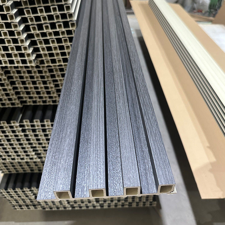 WPC Panel Dinding Wpc Kayu Biji Laminasi Indoor Untuk Dekorasi Interior