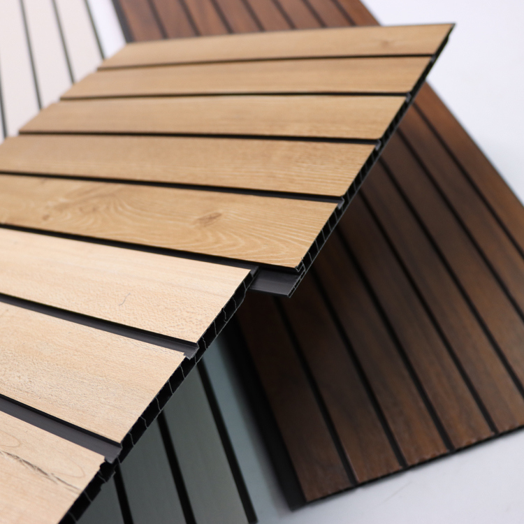 Panel dinding PVC isolasi suara Papan dinding isolasi termal Untuk kamar tidur kantor dinding partisi bahan hemat energi